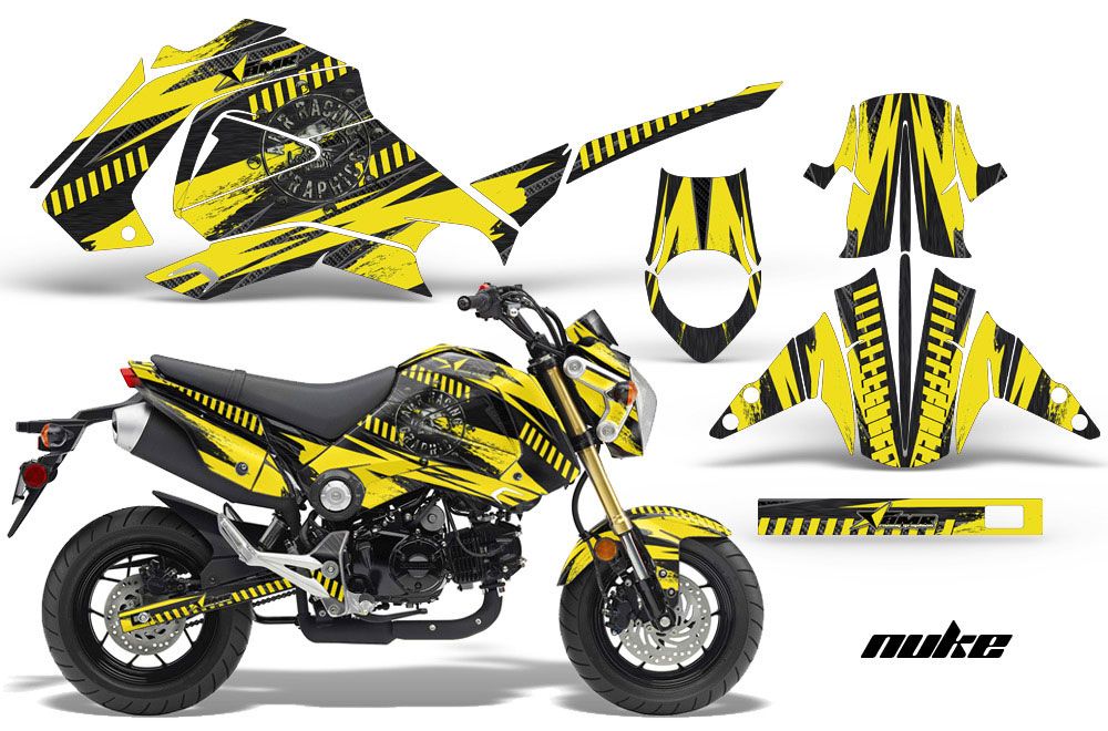 Honda Grom 125 Dirt Bike Custom Graphic Kit - 2013-2016