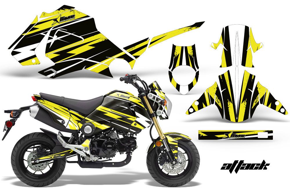 Honda Grom 125 Dirt Bike Custom Graphic Kit - 2013-2016