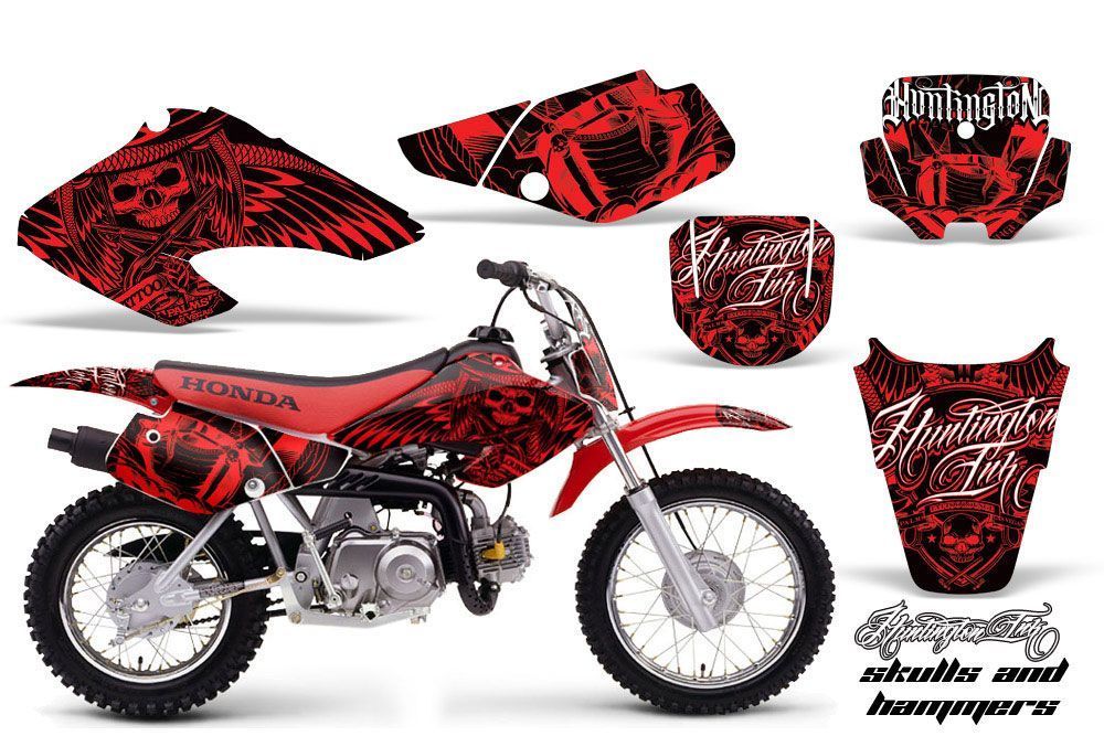 Honda XR50 Dirt Bike Custom Graphic Kit - 2000-2003