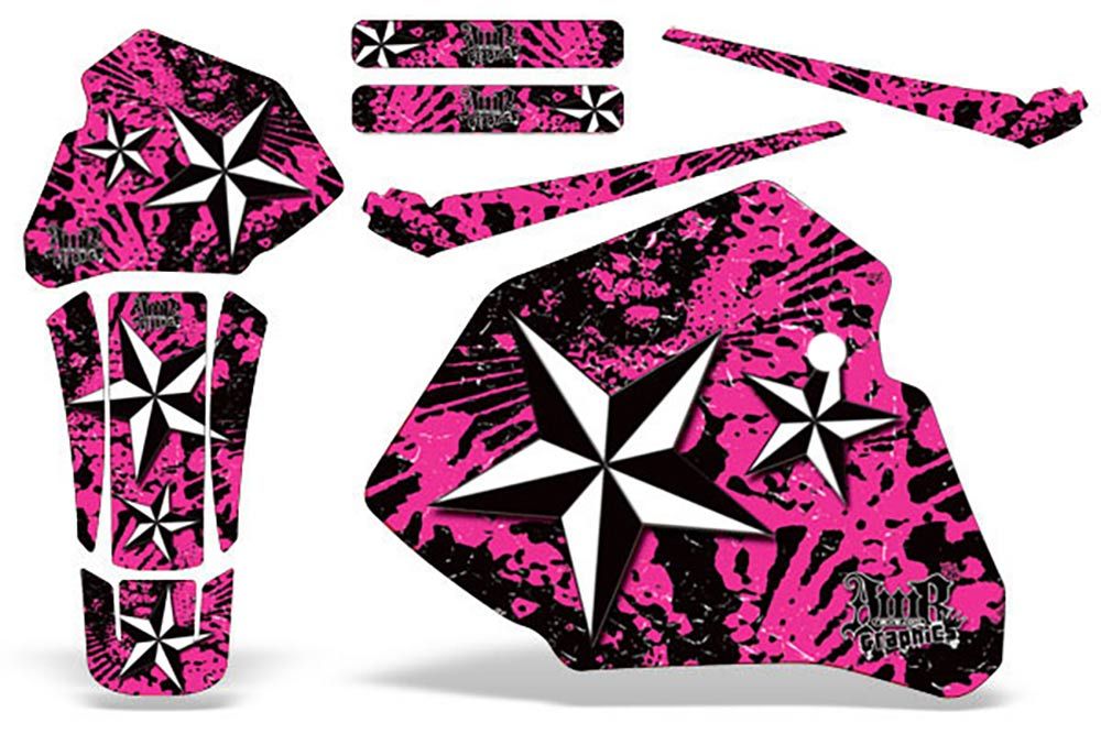 Honda XR80 Dirt Bike Custom Graphic Kit - 1985-2000