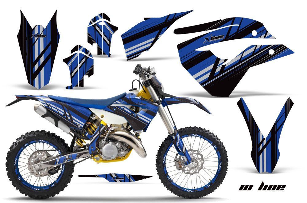 Husaberg TE 125 Dirt Bike Custom Graphic Kit - 2011-2012
