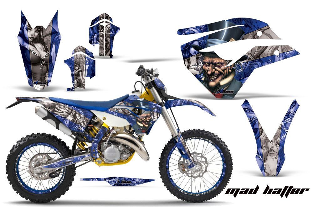 Husaberg TE 125 Dirt Bike Custom Graphic Kit - 2011-2012