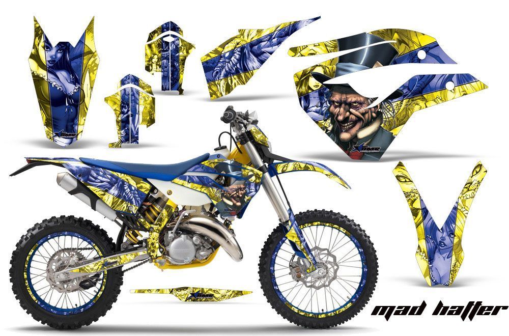 Husaberg TE 125 Dirt Bike Custom Graphic Kit - 2011-2012