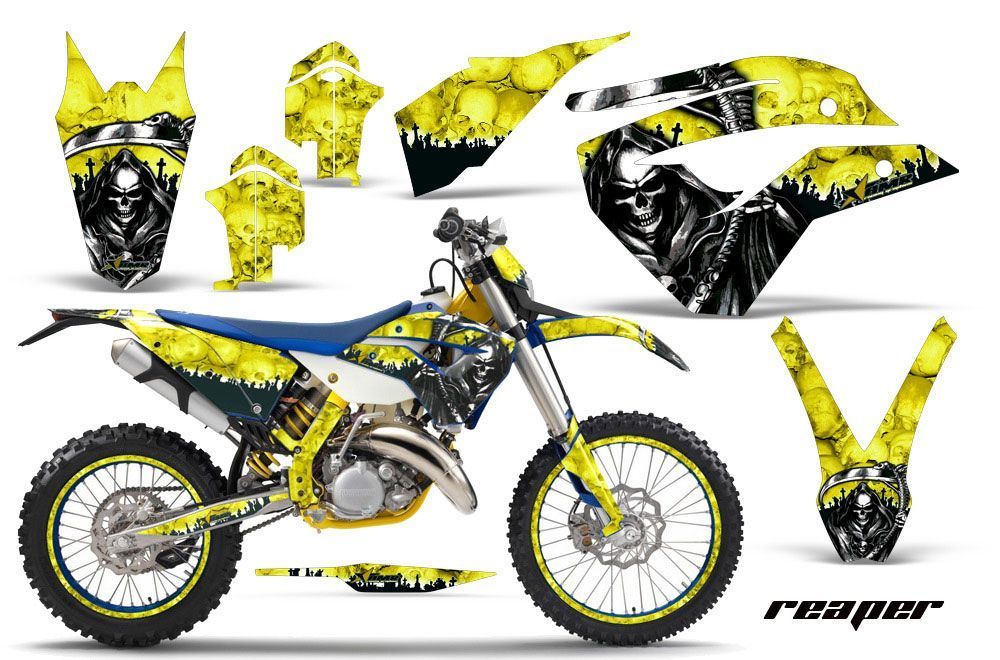 Husaberg TE 125 Dirt Bike Custom Graphic Kit - 2011-2012