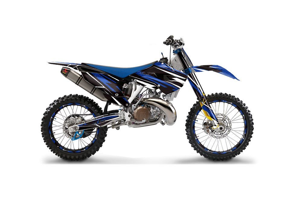 Husqvarna TC / FC 300 Dirt Bike Graphic Kit - 2014-2016 Attack Blue
