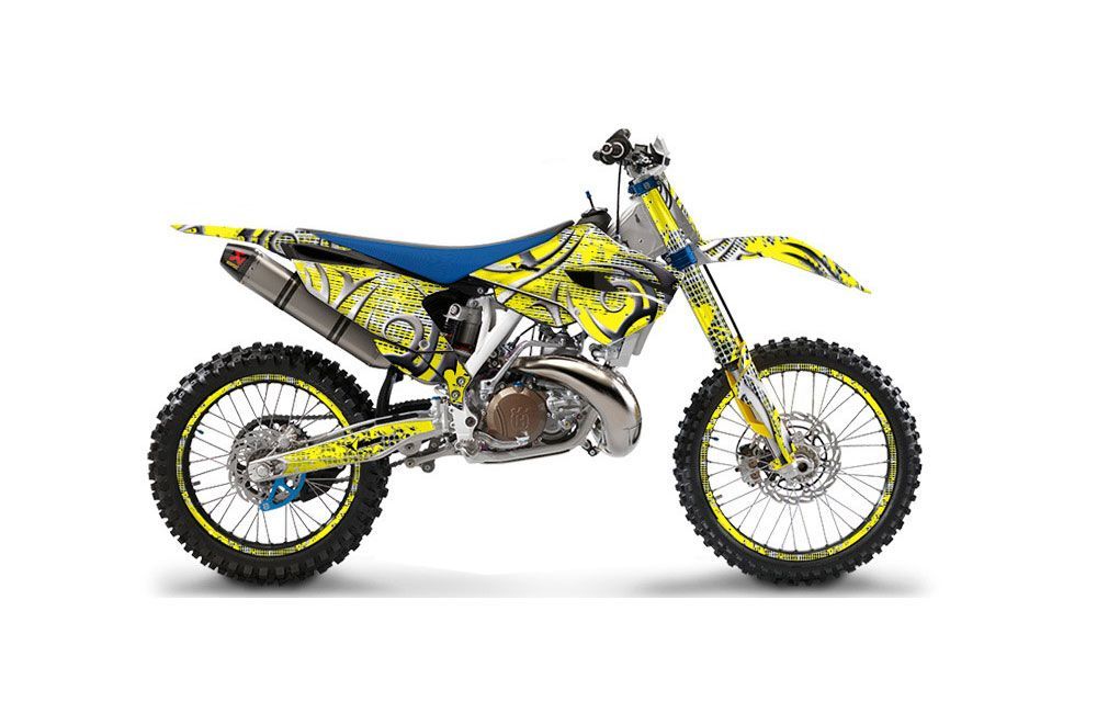 Husqvarna TC / FC 250 Dirt Bike Graphic Kit - 2014-2016 Deaden Yellow