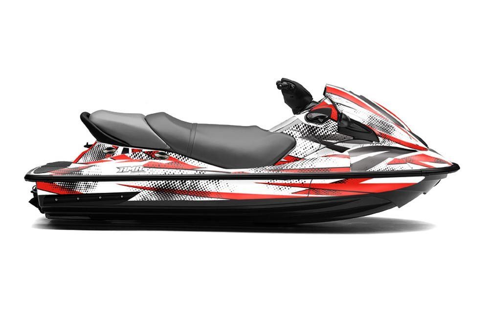 Kawasaki STX 15F Jet Ski Graphic Kit 2003-2018 Slash Red