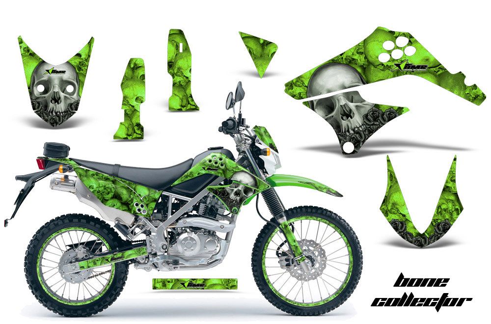 Kawasaki KLX125 D Tracker Dirt Bike Custom Graphic Kit - 2010-2016