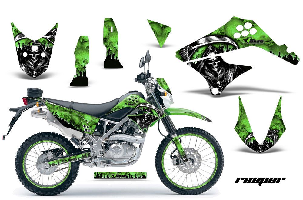 Kawasaki KLX125 D Tracker Dirt Bike Custom Graphic Kit - 2010-2016