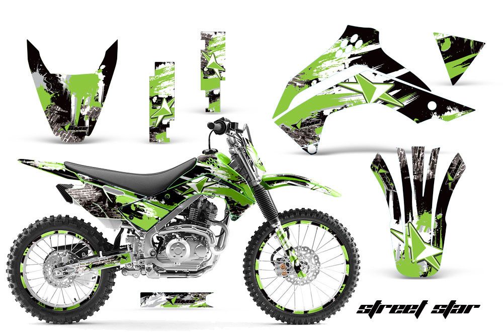 Kawasaki KLX140 Dirt Bike Custom Graphic Kit - 2008-2021