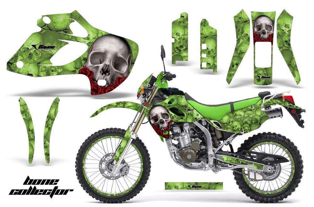 Kawasaki KLX250 Dirt Bike Custom Graphic Kit - 1998-2003