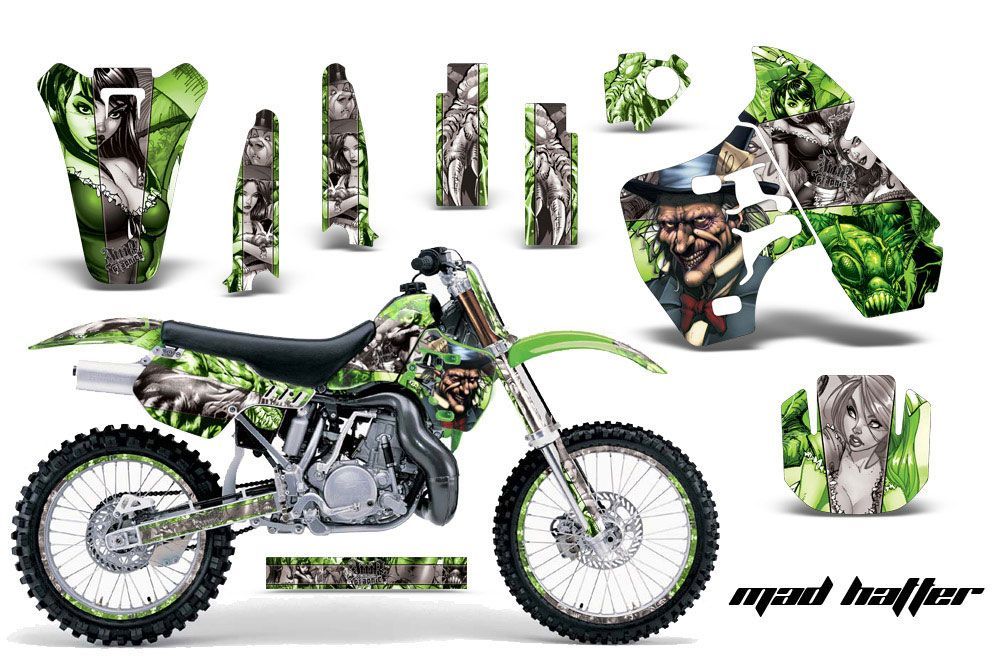 Kawasaki KX500 Dirt Bike Custom Graphic Kit - 1988-2004