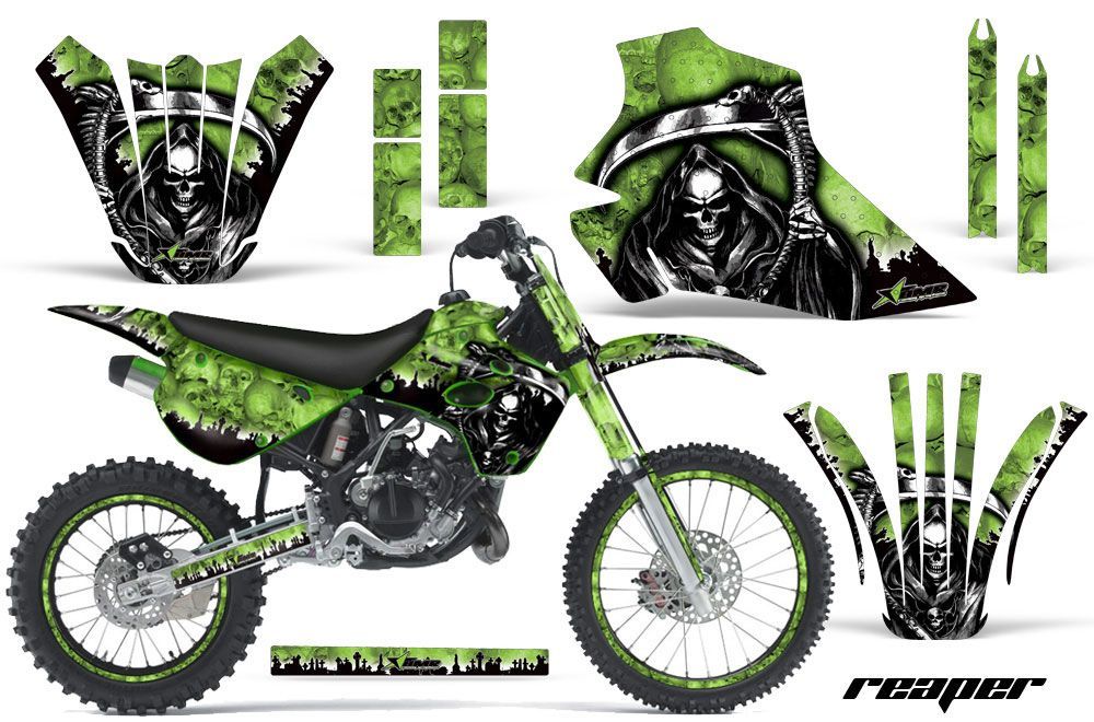 Kawasaki KX80 Dirt Bike Custom Graphic Kit - 1995-1997