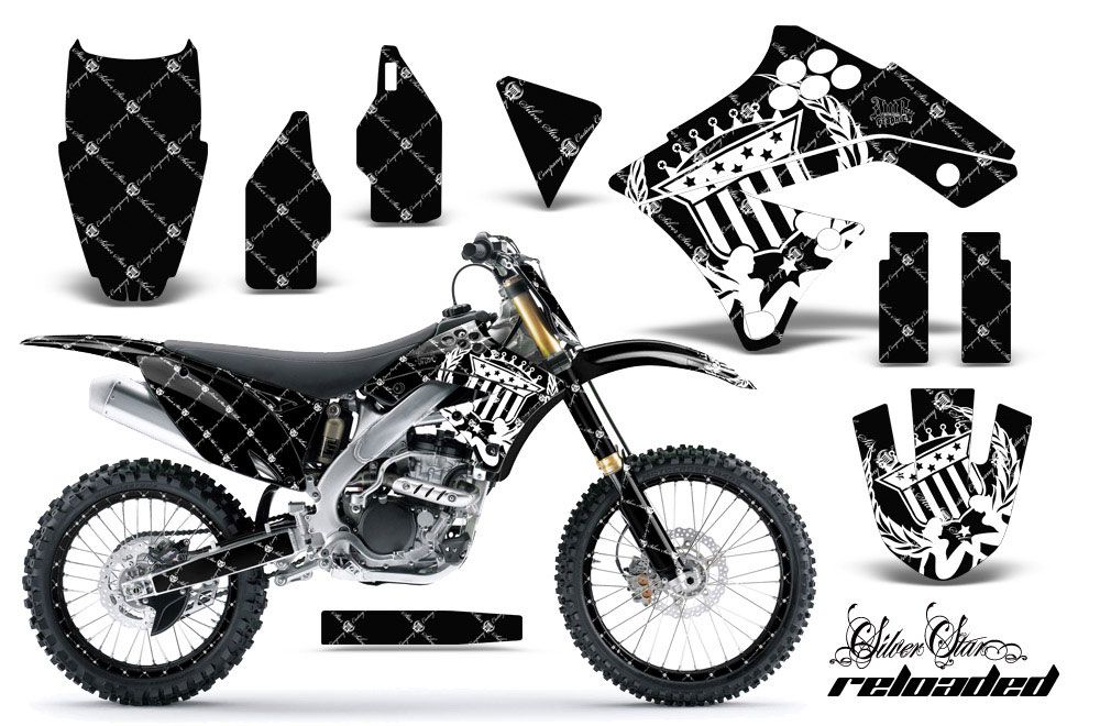 Kawasaki KXF250 Dirt Bike Custom Graphic Kit - 2009-2012