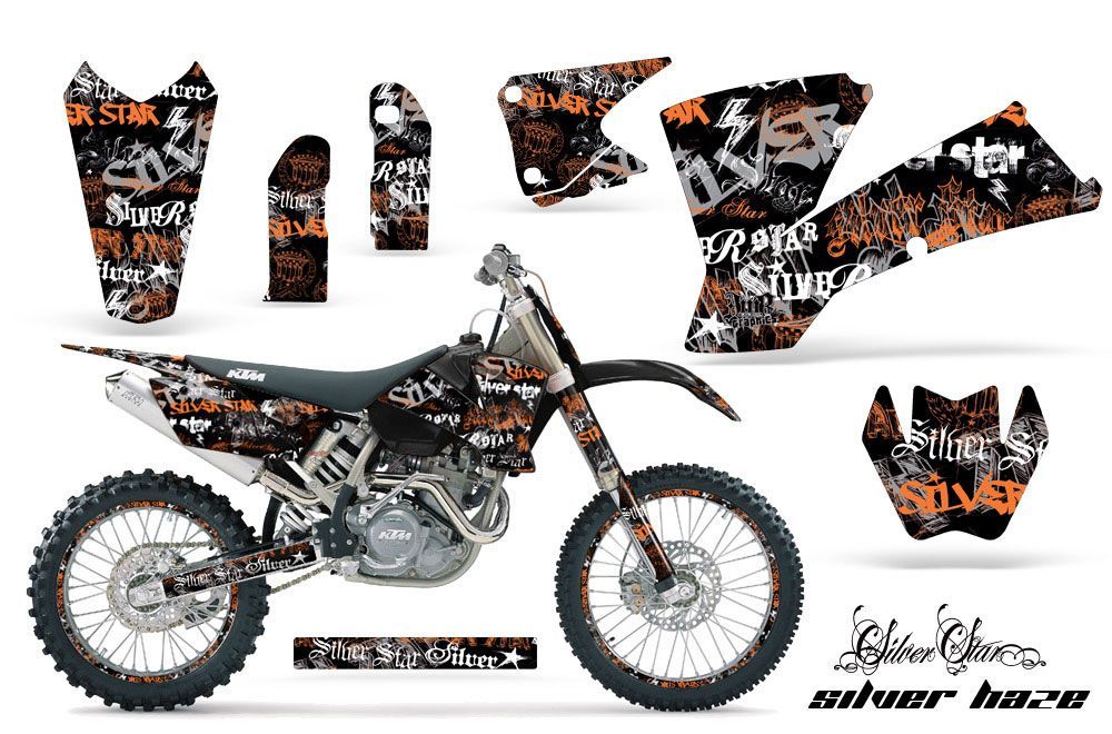 KTM C1 SX Dirt Bike Custom Graphic Kit - 2001-2004
