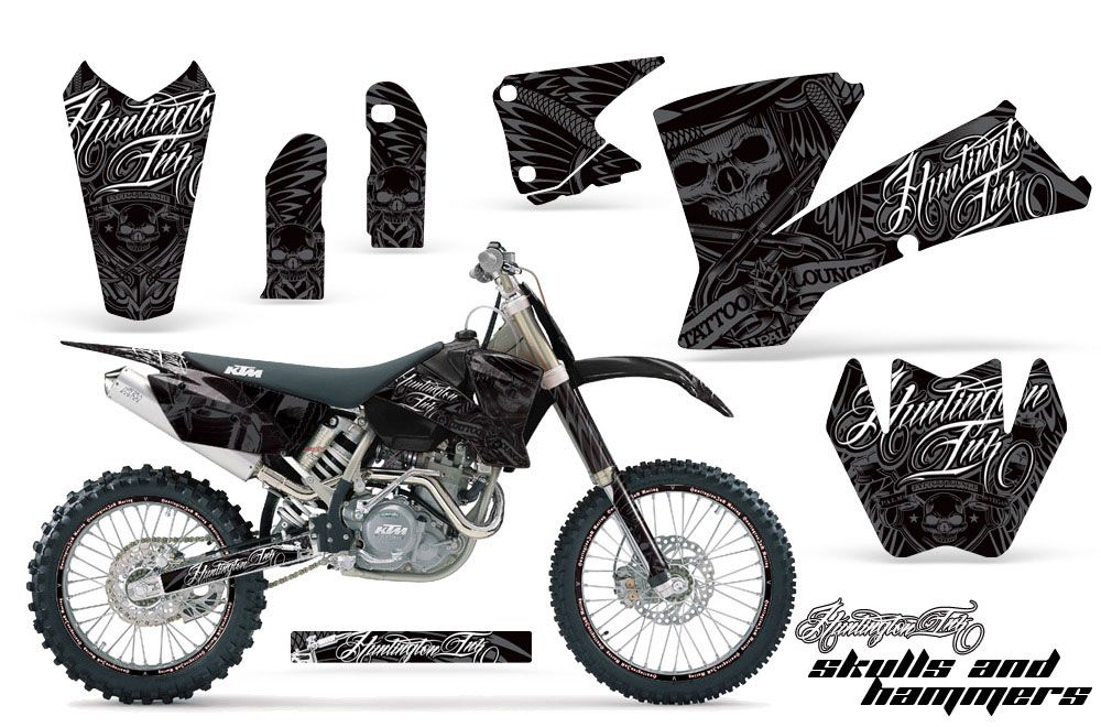 KTM C1 SX Dirt Bike Custom Graphic Kit - 2001-2004