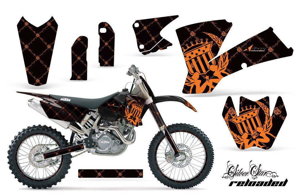 KTM C1 SX Dirt Bike Custom Graphic Kit - 2001-2004