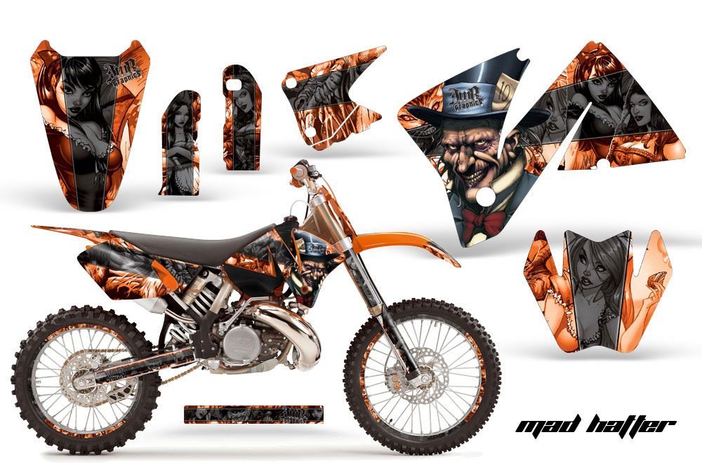 KTM C3 SX / SXS Dirt Bike Custom Graphic Kit - 2001-2002