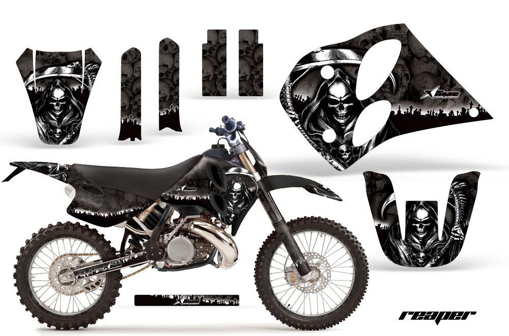 KTM C6 EXC 2 Stroke Dirt Bike Custom Graphic Kit - 1993-1997