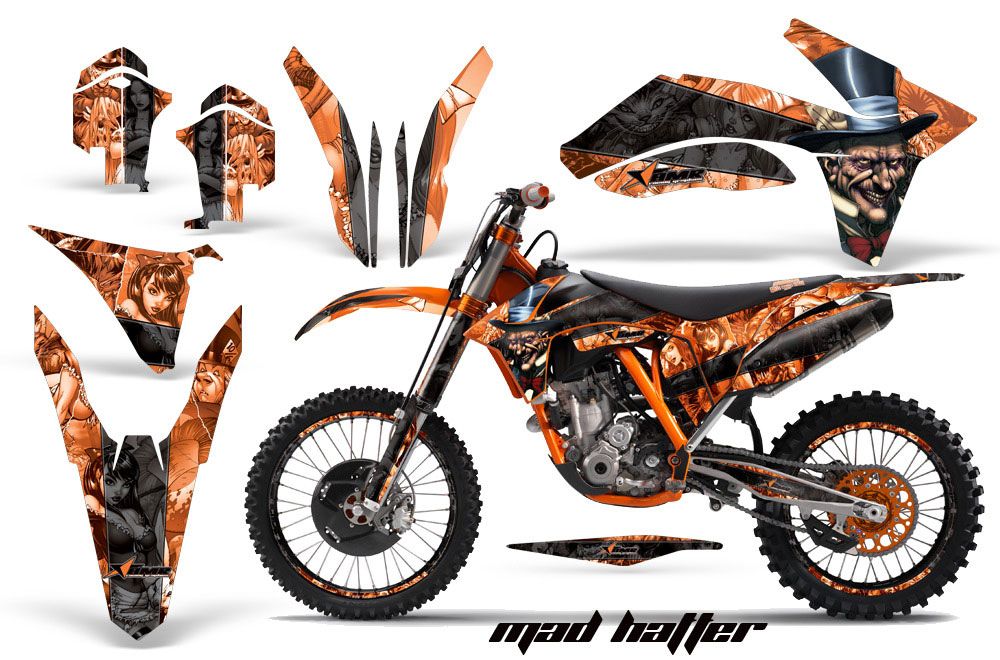 KTM C7 SX / SX-F Dirt Bike Custom Graphic Kit - 2011-2012