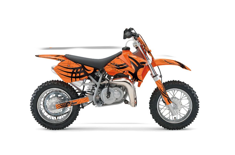 KTM SX 65 Dirt Bike Graphic Kit - 2002-2008 Tribe Orange