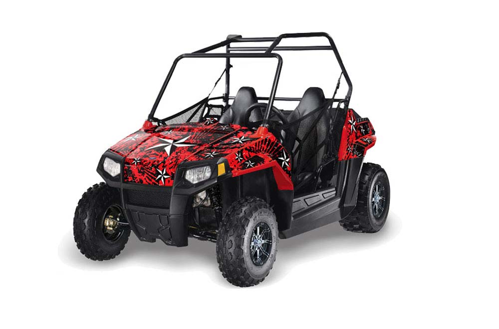 Polaris RZR 170 Graphic Kit - All Years Northstar Red