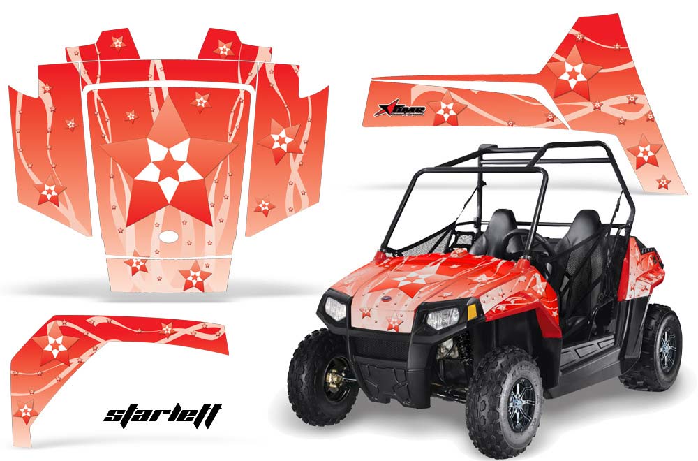 Polaris RZR 170 Graphic Kit - All Years Starlett Red