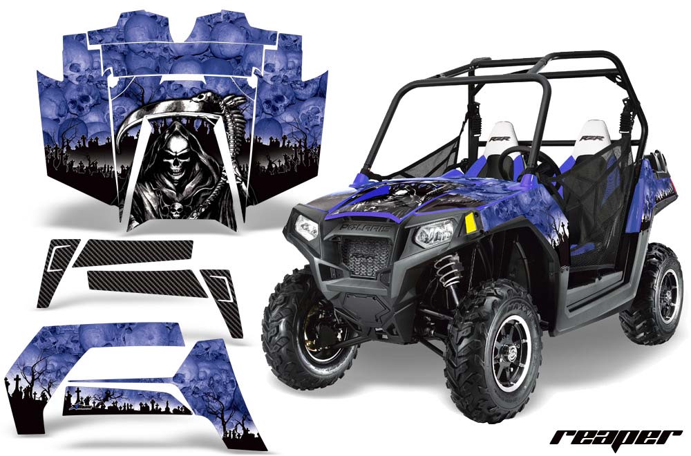 Polaris RZR 800 / 800S Graphic Kit - 2011-2014 Reaper Blue