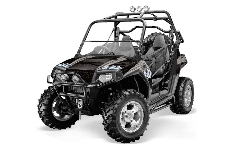 Polaris RZR 800 / 800S Graphic Kit - 2006-2010 Diamond Race Black