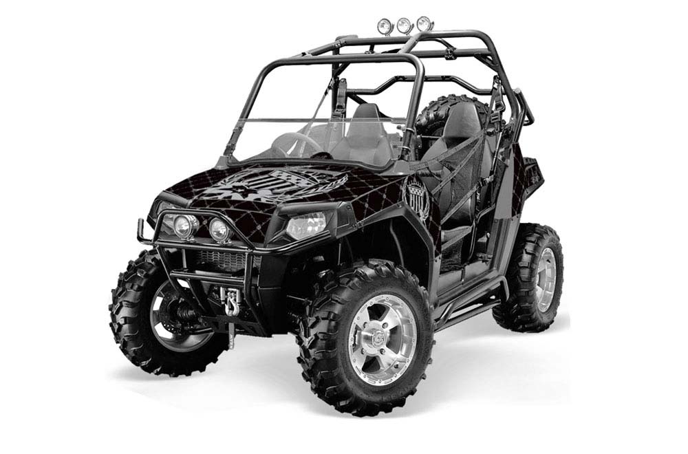 Polaris RZR 800 / 800S Graphic Kit - 2006-2010 Reloaded Silver