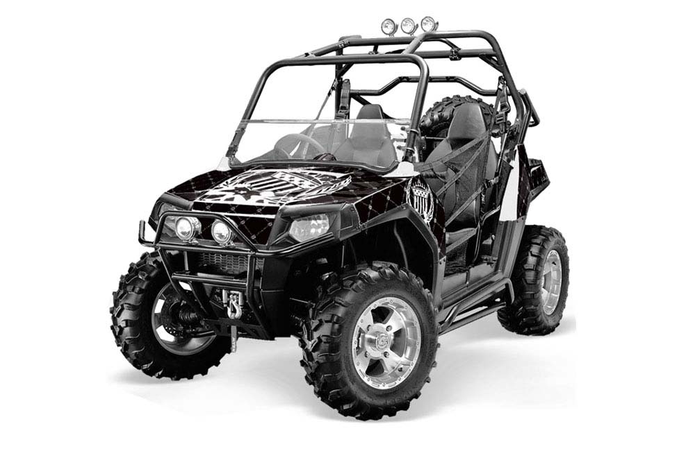 Polaris RZR 800 / 800S Graphic Kit - 2006-2010 Reloaded White