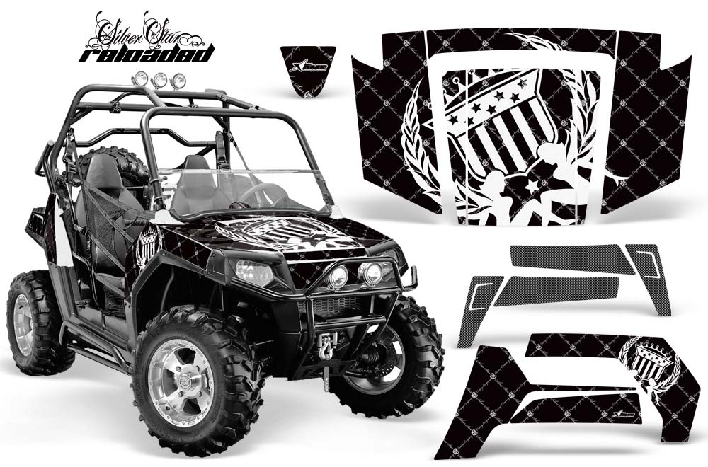Polaris RZR 800 / 800S Graphic Kit - 2006-2010 Reloaded White