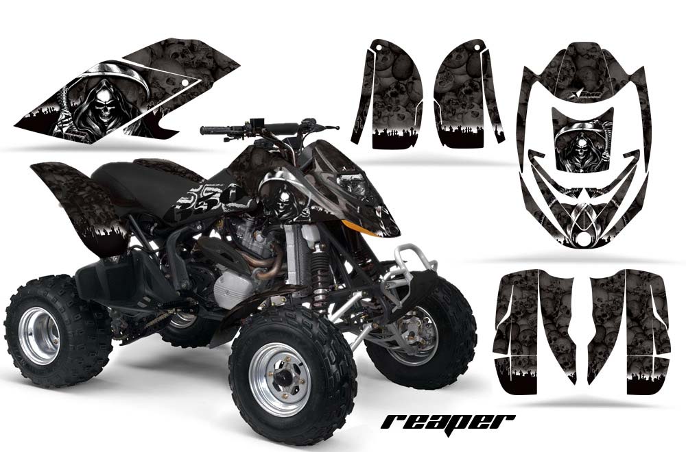 Can Am Bombardier DS650 ATV Graphic Kit - 2006-2016 Reaper Black