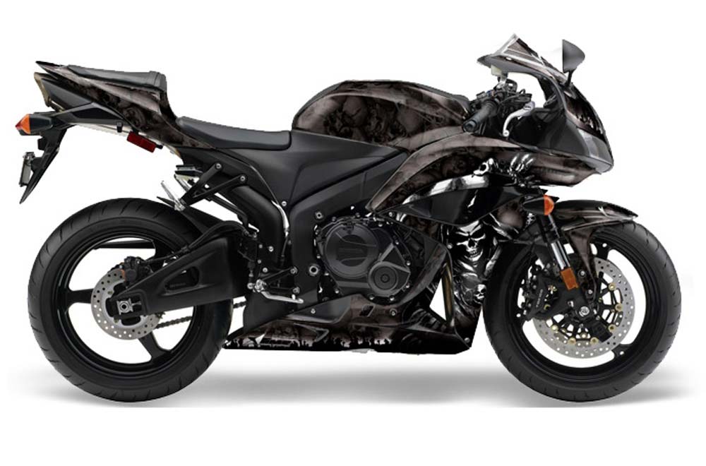 Honda CBR 1000 RR Graphic Kit - 2004-2005 Reaper Black