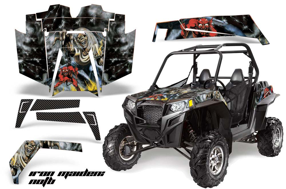 Polaris RZR 900 XP Graphic Kit - 2011-2014 Number of the Beast