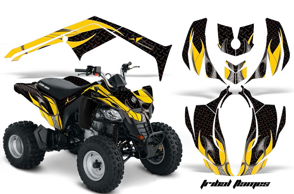 Can Am Bombardier DS250 ATV Custom Graphic Kit - 2006-2021
