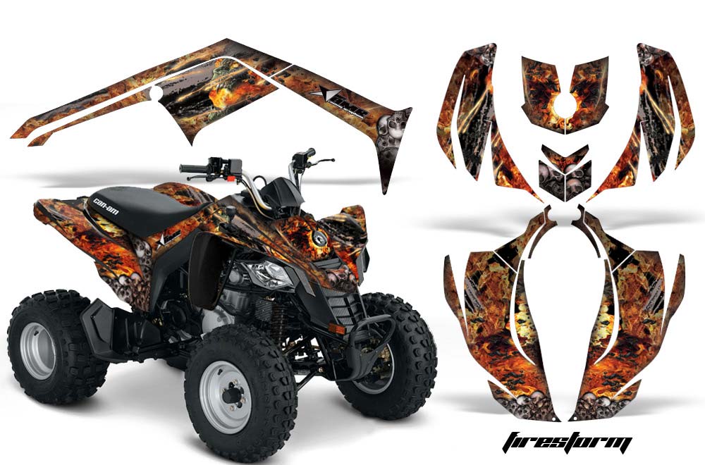 Can Am Bombardier DS250 ATV Custom Graphic Kit - 2006-2021