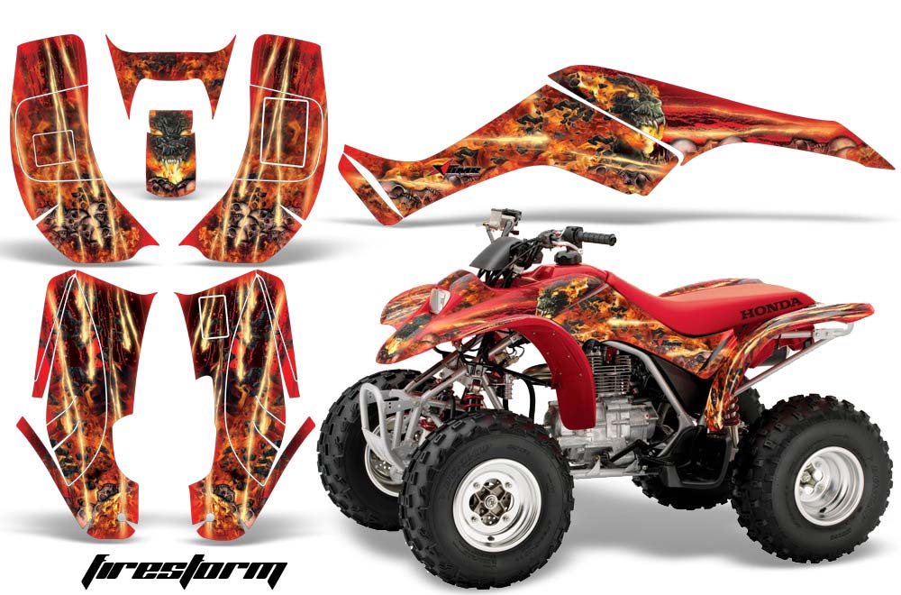 Honda TRX 90 ATV Graphic Kit - 2006-2019 Camoplate White