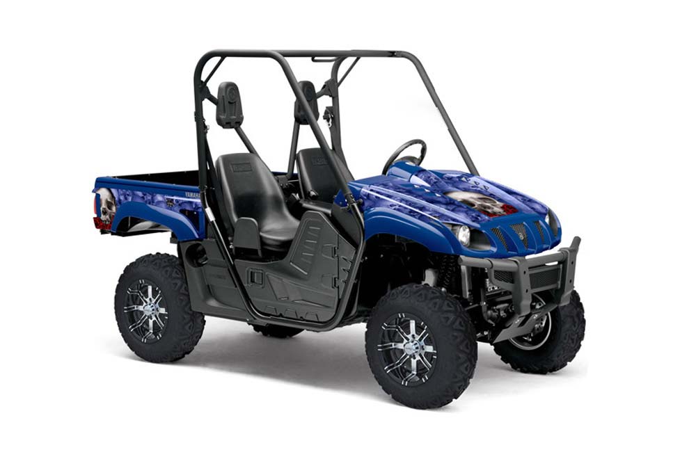Yamaha Rhino 700 / 660 / 450 Graphic Kit - 2004-2013 Bone Collector Blue