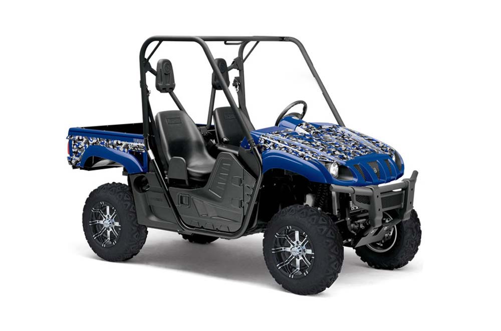 Yamaha Rhino 700 / 660 / 450 Graphic Kit - 2004-2013 Urban Camo Blue