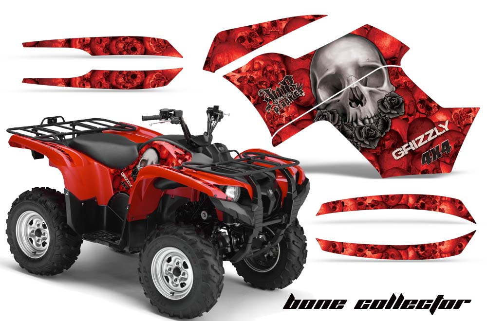 Yamaha Grizzly 700 / 550 ATV Custom Graphic Kit - 2007-2014