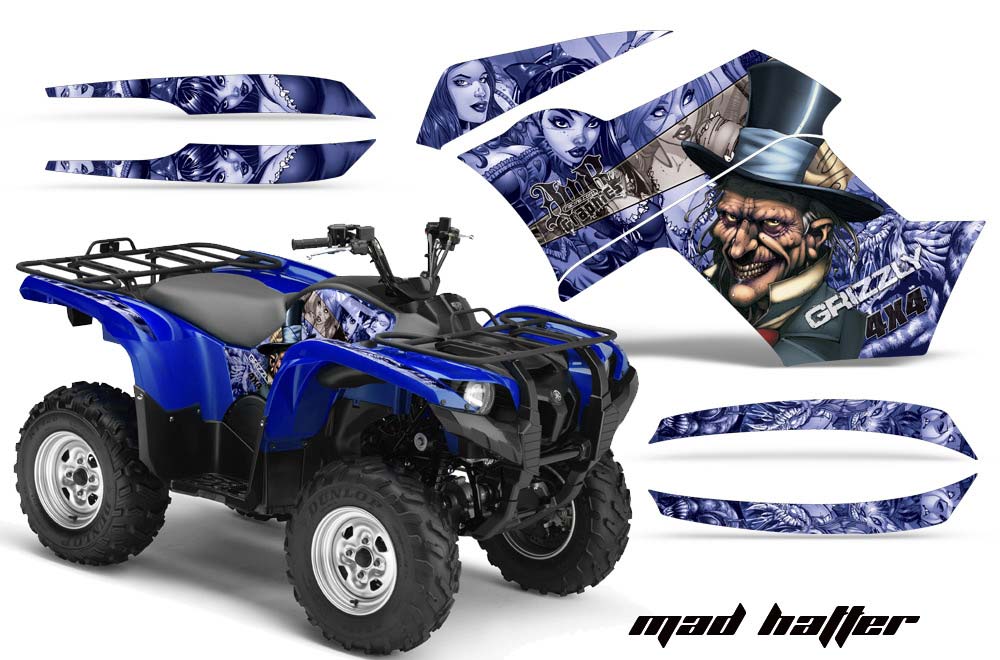 Yamaha Grizzly 700 / 550 ATV Custom Graphic Kit - 2007-2014