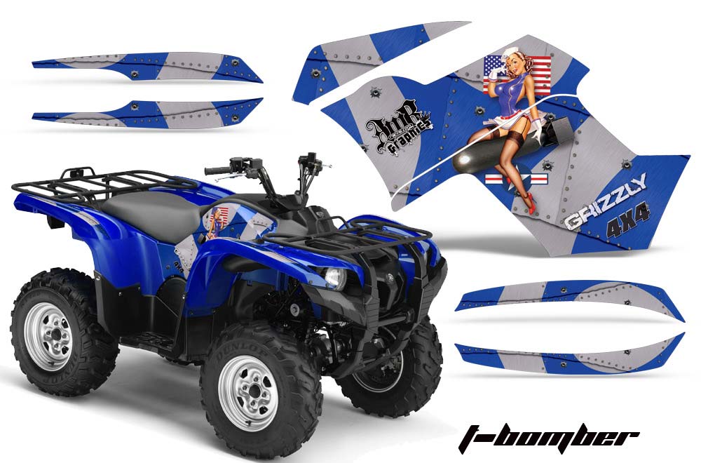 Yamaha Grizzly 700 / 550 ATV Custom Graphic Kit - 2007-2014