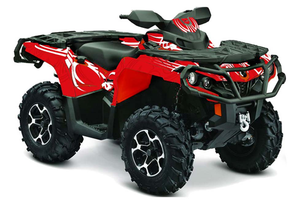 Can Am Outlander XT / DPS / SST ATV Custom Graphic Kit - 2013-2013