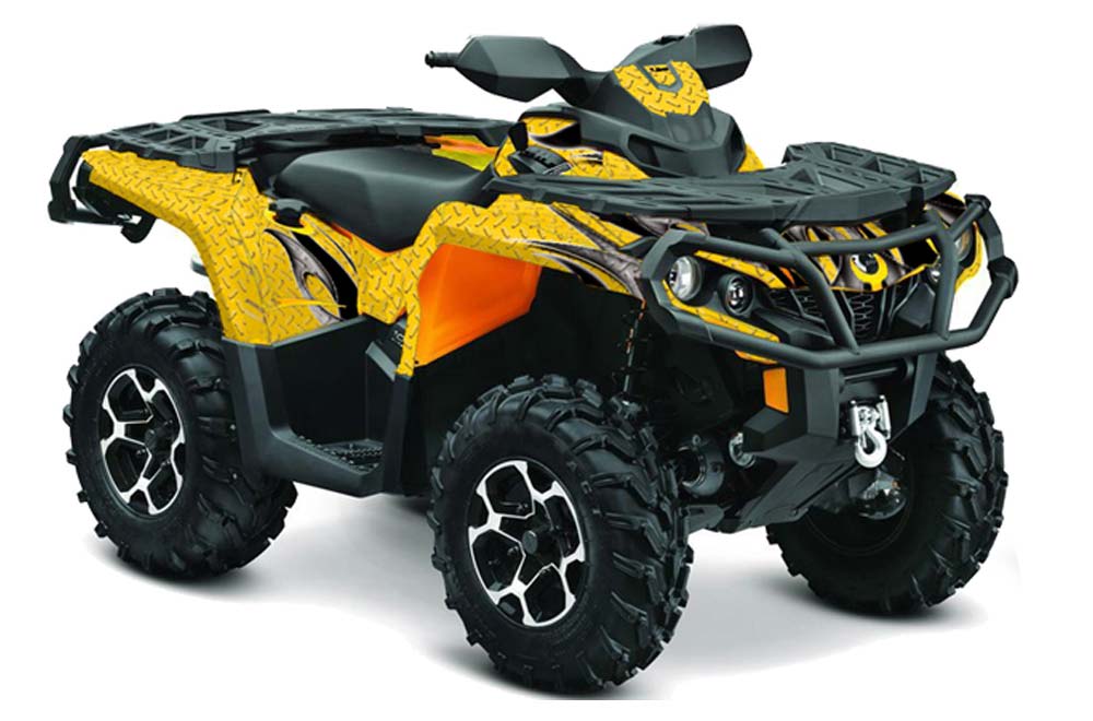 Can Am Outlander XT / DPS / SST ATV Custom Graphic Kit - 2013-2013