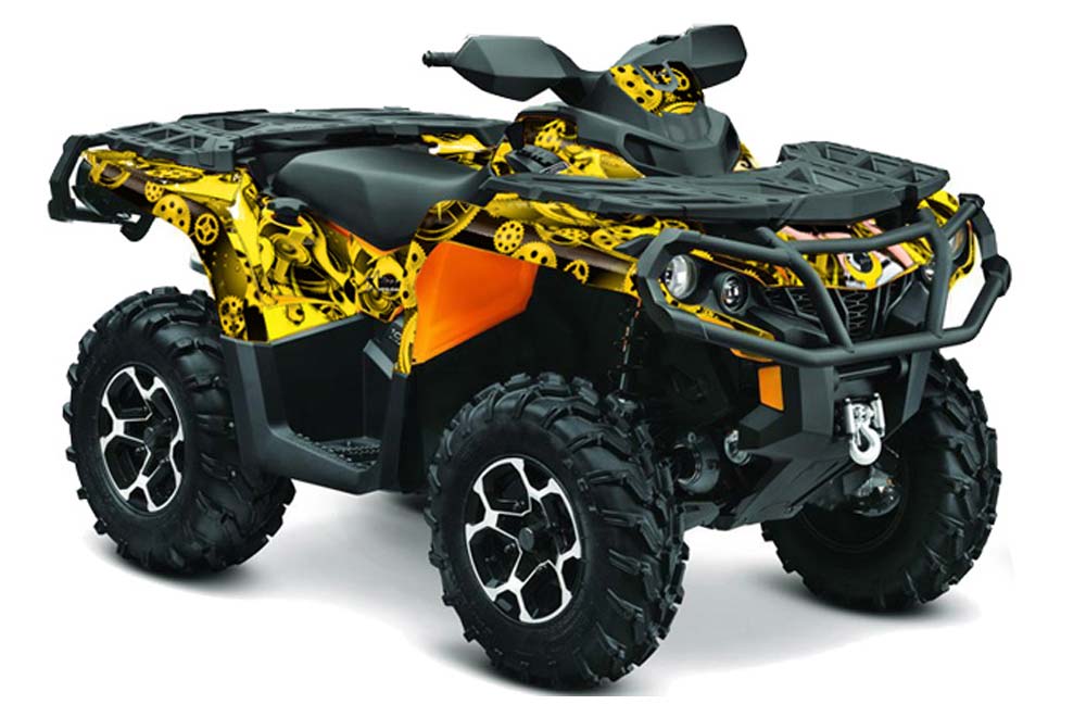 Can Am Outlander XT / DPS / SST ATV Custom Graphic Kit - 2013-2013