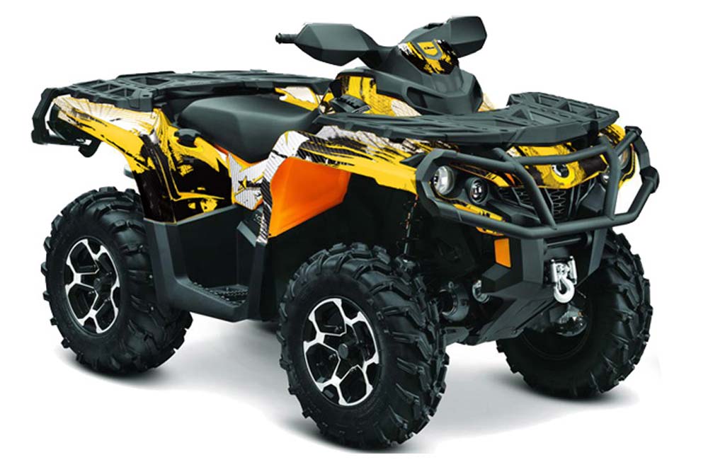 Can Am Outlander XT / DPS / SST ATV Custom Graphic Kit - 2013-2013