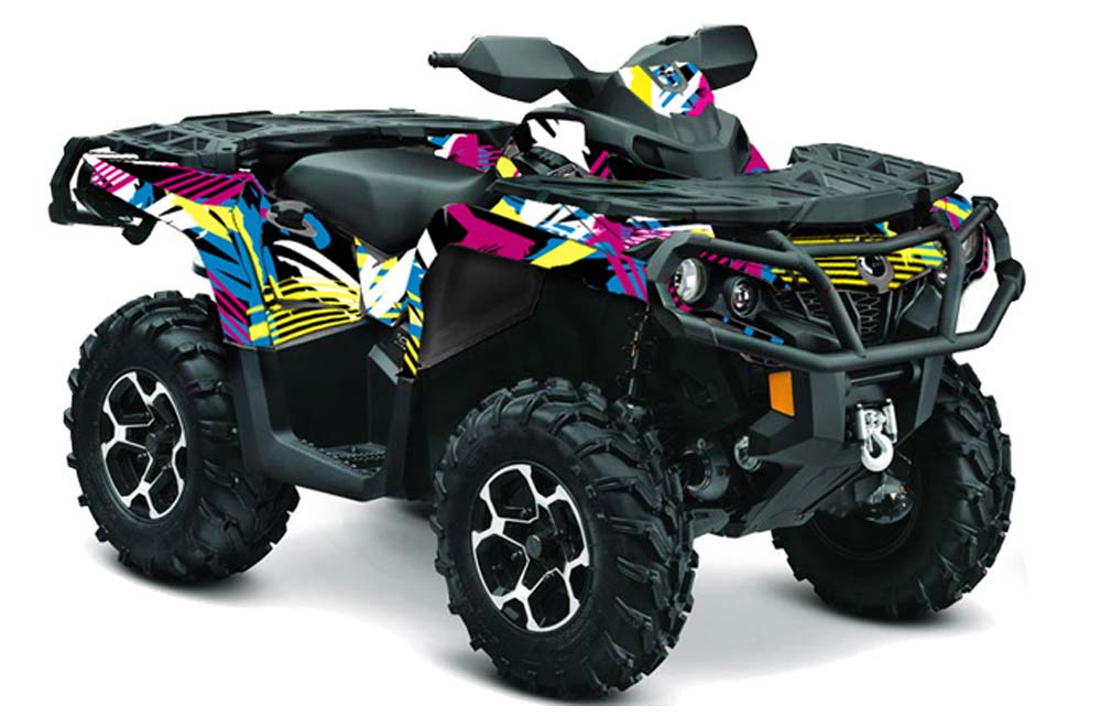 Can Am Outlander XT / DPS / SST ATV Custom Graphic Kit - 2013-2013