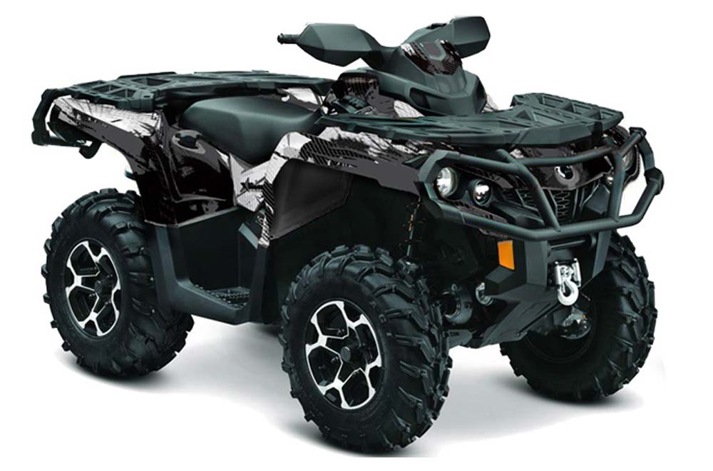Can Am Outlander XT / DPS / SST ATV Custom Graphic Kit - 2013-2013