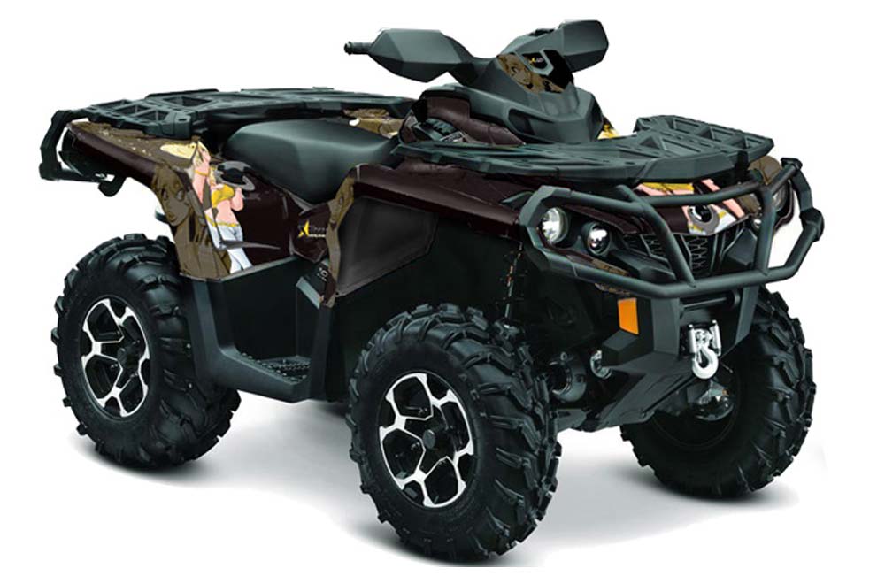 Can Am Outlander XT / DPS / SST ATV Custom Graphic Kit - 2013-2013